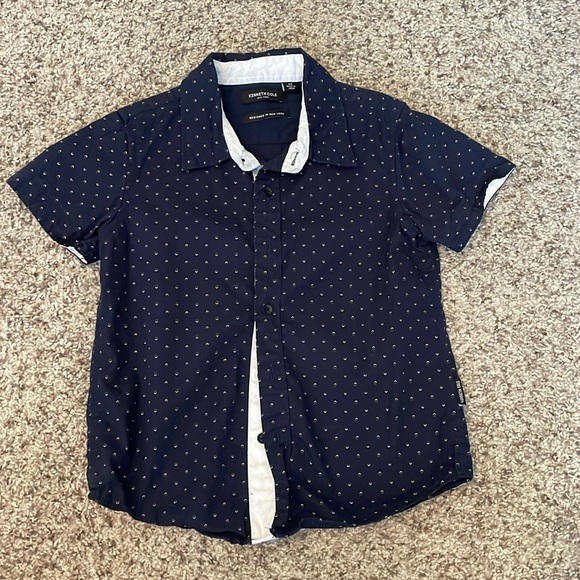 Kenneth Cole short sleeve button down size 4T - Picture 1 of 2